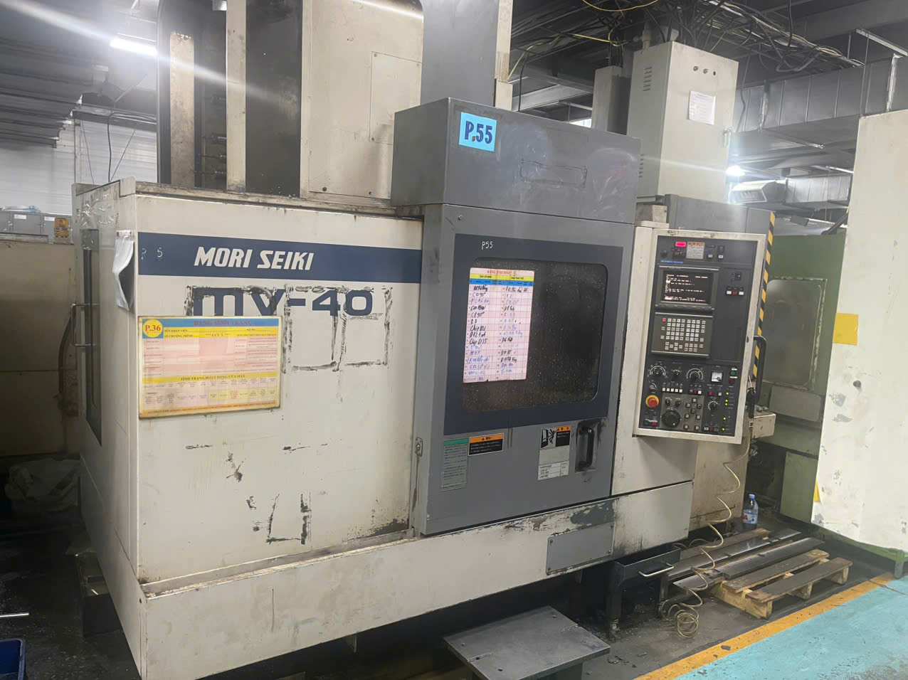 Máy phay MORISEIKI MV-40 